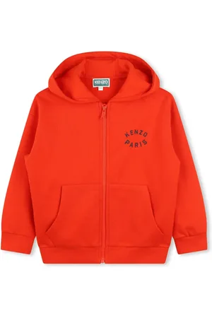 Kenzo Graphic-print zip-up hoodie