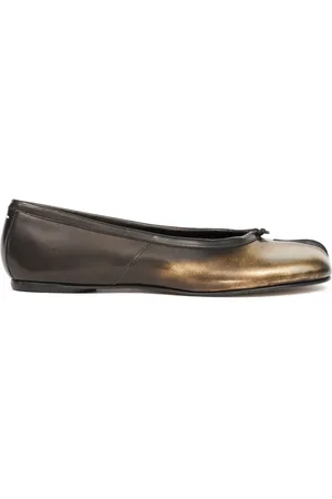 Maison Margiela Tabi leather ballerina shoes
