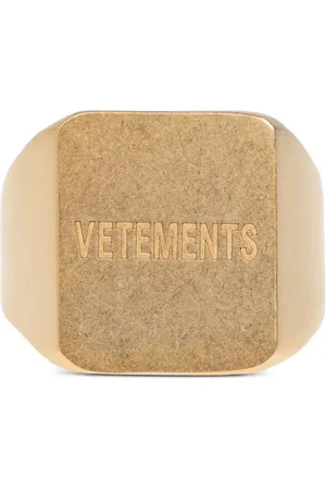 Vetements Logo-engraved ring