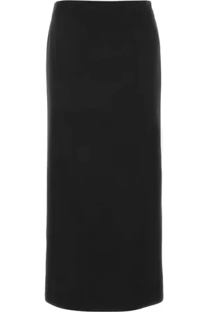 Gucci High-rise silk satin maxi skirt