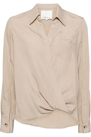 3.1 Phillip Lim Draped wrap shirt