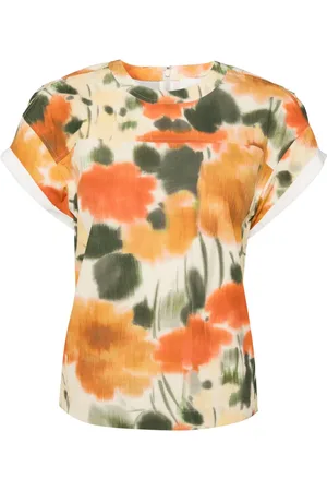3.1 Phillip Lim Blurred Marigold top