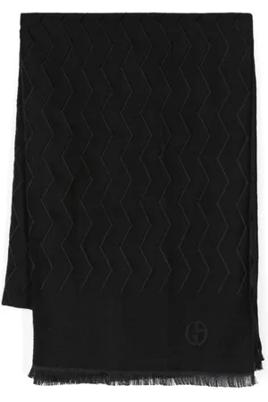 Giorgio Armani Patterned-jacquard scarf
