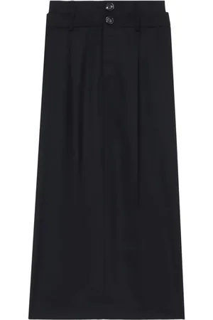 ENFÖLD Rear slit midi-skirt