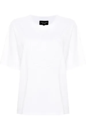 Emporio Armani Logo-embossed T-shirt