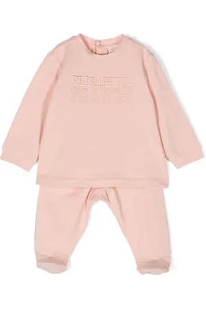 Elisabetta Franchi Embroidered-logo pajamas