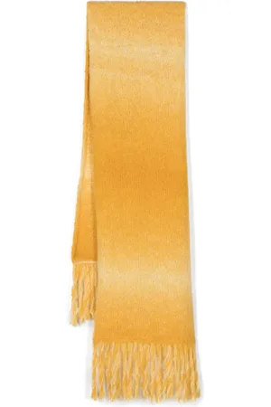 Sunflower Ombr??-effect scarf