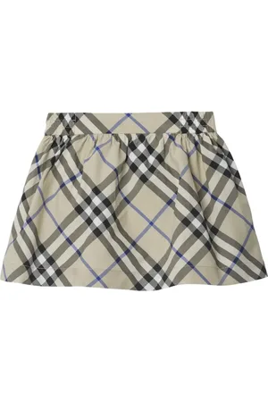 Burberry Check cotton skirt