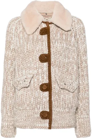 ERMANNO SCERVINO Chunky-knit jacket