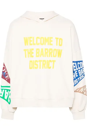 BARROW Logo-print hoodie