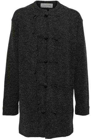YOHJI YAMAMOTO Frog button cardigans