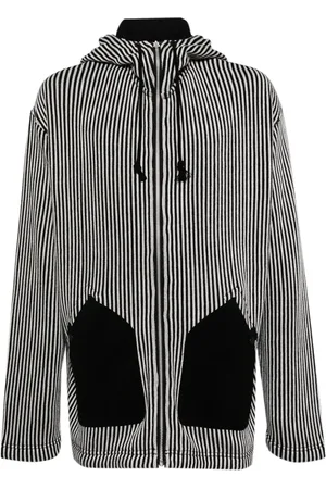 JUNYA WATANABE Striped knitted hoodie