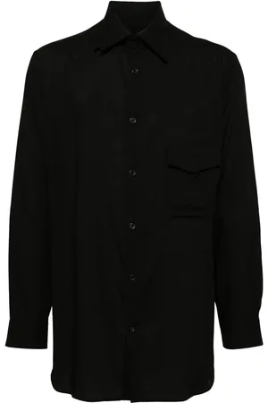 YOHJI YAMAMOTO Collar tab shirt