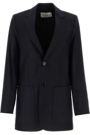 Ami Single-breasted wool blazer