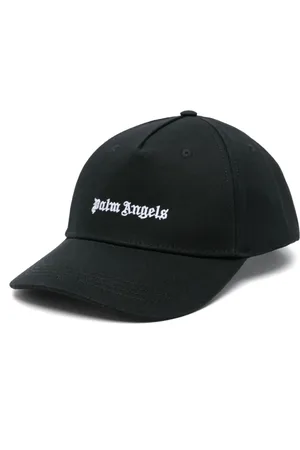 Palm Angels Logo-embroidered cap