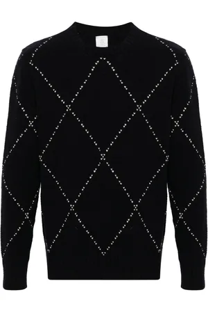 ELEVENTY Diamond-pattern sweater