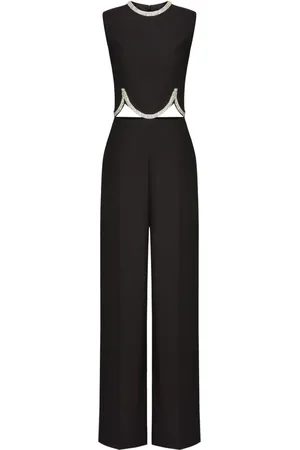 VALENTINO GARAVANI Scalloped cutout jumpsuit