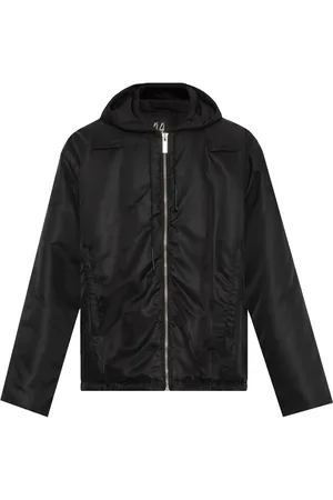 44 Label Group Zip-up hooded jacket