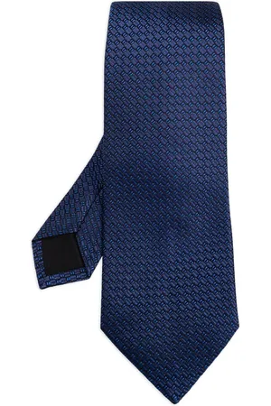 Lanvin Geometric print tie