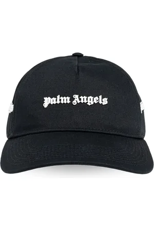 Palm Angels Logo-embroidered cotton baseball cap