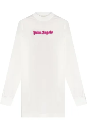 Palm Angels Logo-print T-shirt dress
