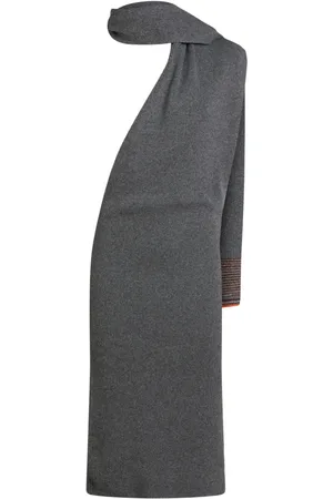Etro Ribbed-knit midi dress