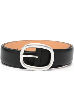 Sandro Leather buckle belt