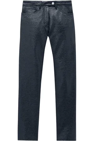 Courrèges Slim-fit vinyl trousers