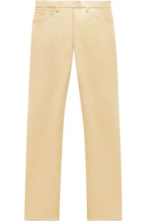 Courrèges Slim-fit vinyl trousers
