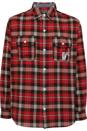 Billionaire Boys Club Logo-print check shirt