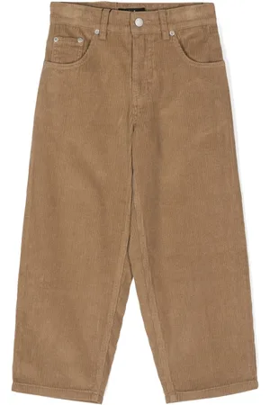 Molo Aiden corduroy straight-leg trousers