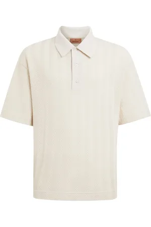 Missoni Knitted chevron polo shirt