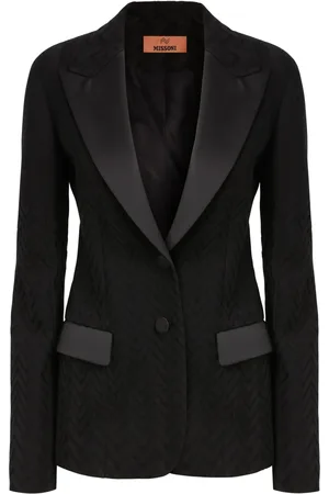 Missoni Chevron-knit blazer
