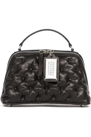 Maison Margiela Glam Slam Embroidery Trapezoid tote bag