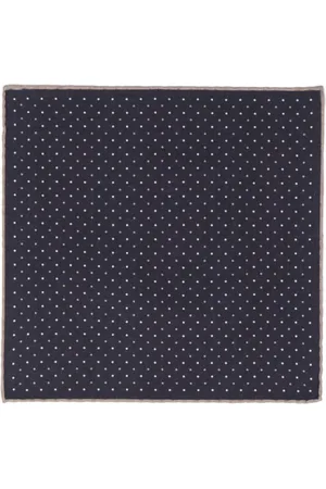 ELEVENTY Polka-dot print handkerchief