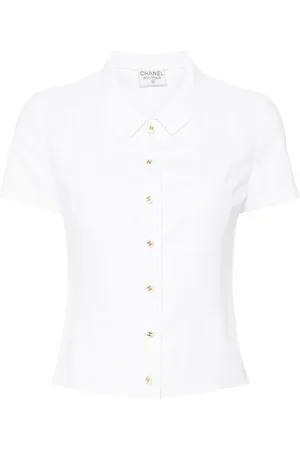 CHANEL 1990-2000’s short sleeves shirt