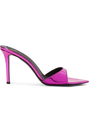 Giuseppe Zanotti Intriigo 100mm patent leather mules
