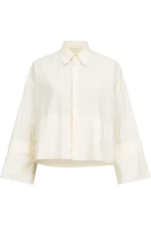 Maison Margiela Logo-print poplin shirt