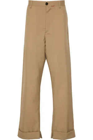 Marni Wide-leg wool trousers