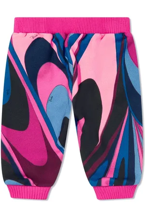 PUCCI Junior Onde-print track pants