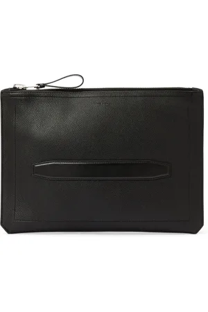 Tom Ford Grained-texture clutch bag