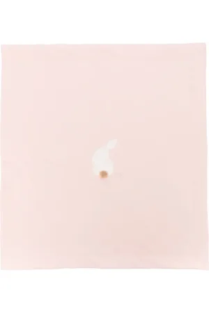 Il gufo Bunny-motif blanket