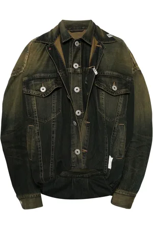 Maison Mihara Yasuhiro Layered denim jacket