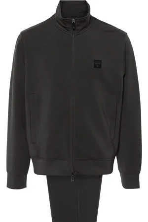 Emporio Armani Logo-appliqué tracksuit