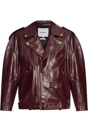 Halfboy Leather biker jacket