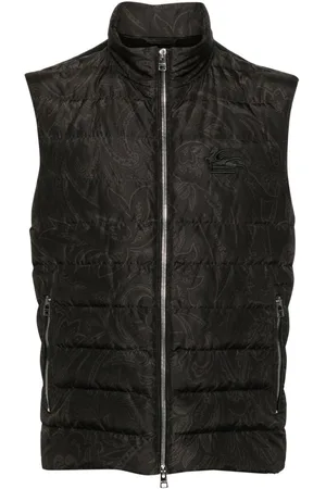 Etro Paisley-print padded waistcoat