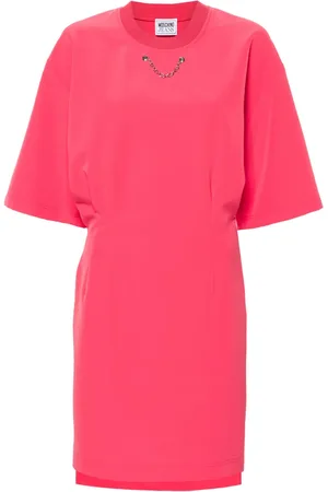 Moschino Chain-link embellished midi dress