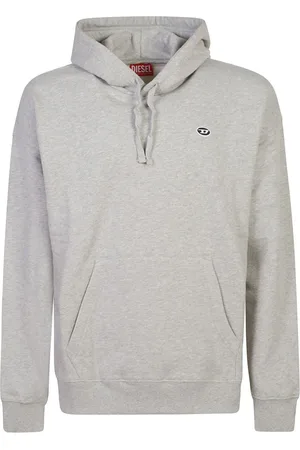 Diesel Logo patch drawstring hoodie