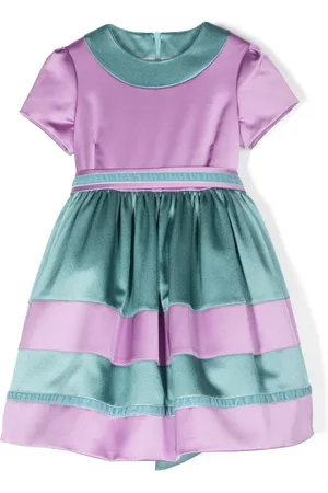 COLORICHIARI Colour-block dress