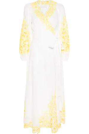 ZIMMERMANN Golden midi dress